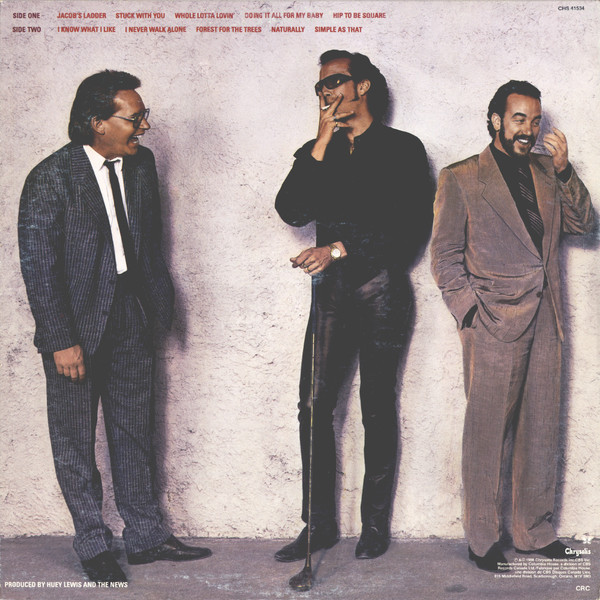 Huey Lewis & The News - Fore! | Chrysalis (CHS 41534) - 2 Huey Lewis & The News - Fore! | Chrysalis (CHS 41534) - 2