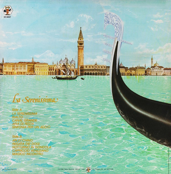 Rondò Veneziano - La Serenissima | Baby Records (BR 56027) - main Rondò Veneziano - La Serenissima | Baby Records (BR 56027) - main