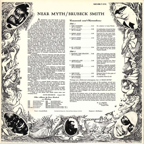 The Dave Brubeck Quartet - Near-Myth | Original Jazz Classics (OJC-236) - 2 The Dave Brubeck Quartet - Near-Myth | Original Jazz Classics (OJC-236) - 2