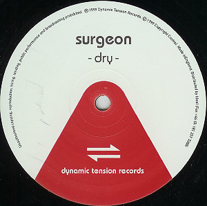Surgeon - Dry | Dynamic Tension Records (DTR006)