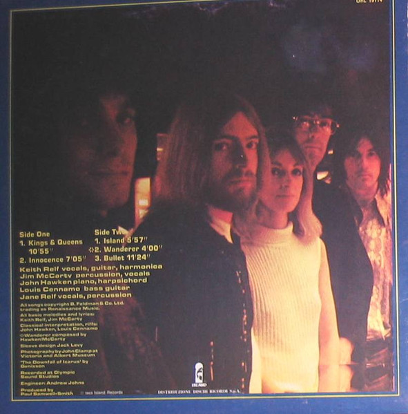 Renaissance - Renaissance | Island Records (ORL 19114) - 2