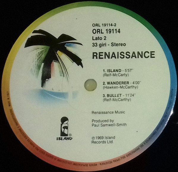 Renaissance - Renaissance | Island Records (ORL 19114) - 4