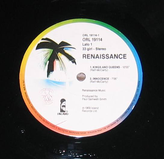 Renaissance - Renaissance | Island Records (ORL 19114) - 3