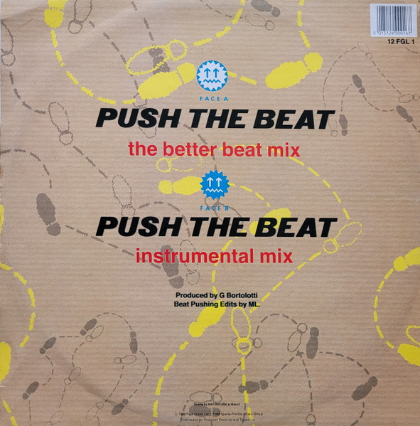 Cappella - Push The Beat | Fast Globe (12FGL 1) - 4