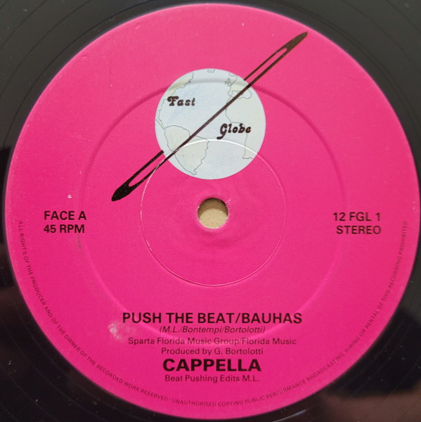Cappella - Push The Beat | Fast Globe (12FGL 1) - 3