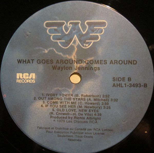 Waylon Jennings - What Goes Around Comes Around | RCA Victor (AHL1-3493) - 4
