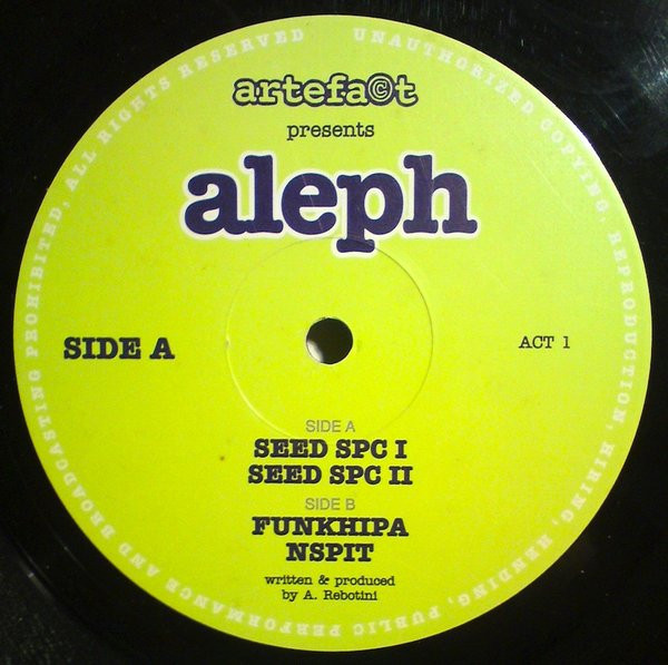 Aleph - Untitled | Artefact (ACT 1)