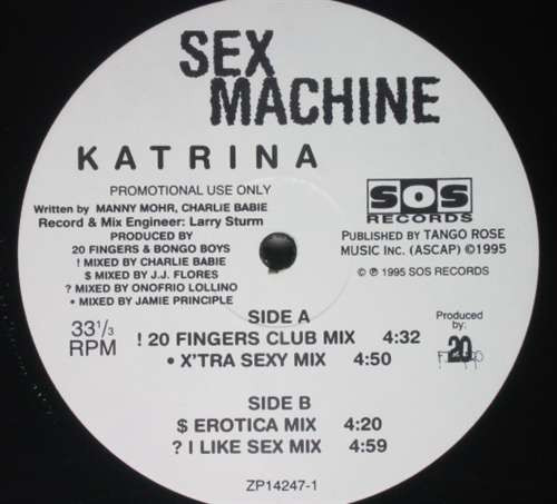 Katrina - Sex Machine | SOS Records (ZP 14247-1) Katrina - Sex Machine | SOS Records (ZP 14247-1)