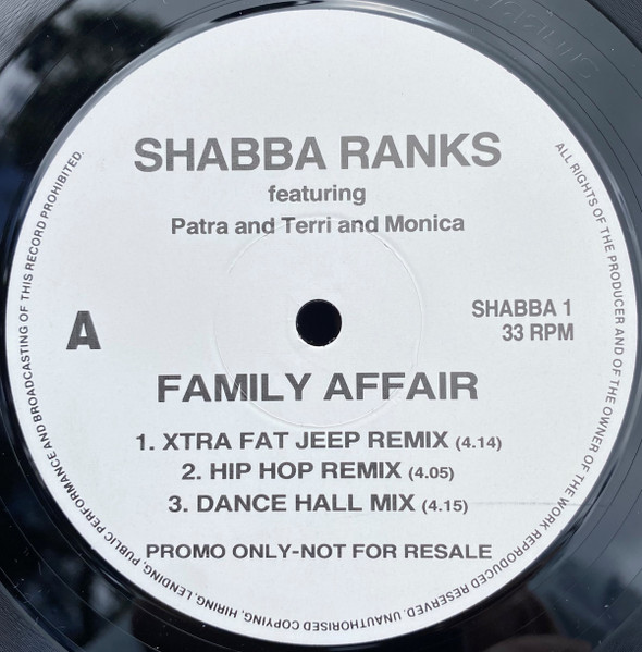 Shabba Ranks - Family Affair | Atlas (SHABBA 1) - main Shabba Ranks - Family Affair | Atlas (SHABBA 1) - main