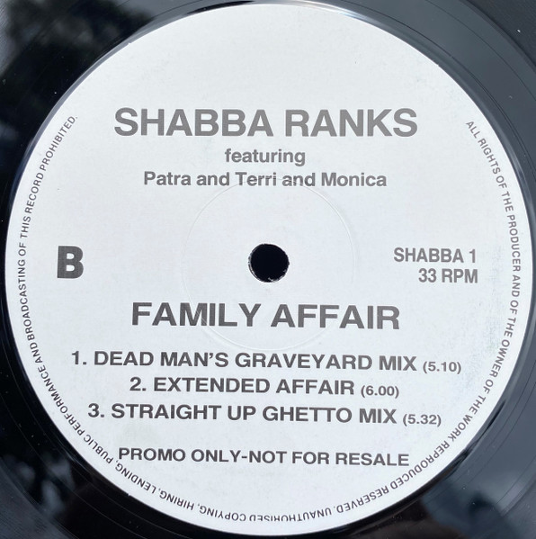 Shabba Ranks - Family Affair | Atlas (SHABBA 1) - 2 Shabba Ranks - Family Affair | Atlas (SHABBA 1) - 2