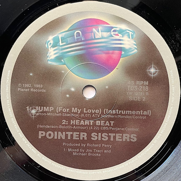 Pointer Sisters - Jump (For My Love) | Planet (TDS-218)