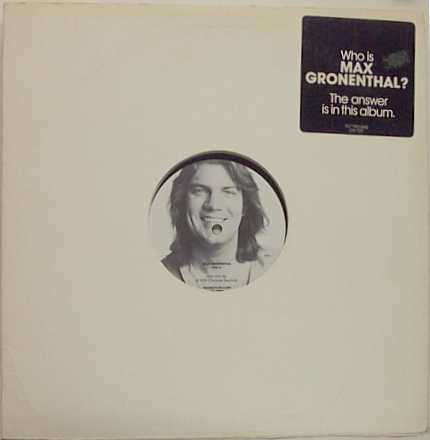 Max Gronenthal - Who Is Max Gronenthal? The Answer Is In This Album | Chrysalis (CHR 1231)