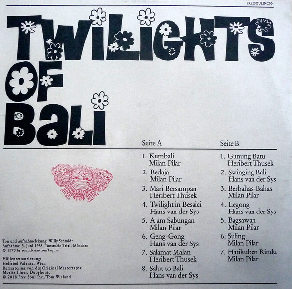 Münchener Studioorchester - Twilights Of Bali | Free Soul Inc. (FREESOULINC004) - 2