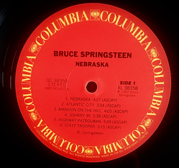 Bruce Springsteen - Nebraska | Columbia (QC 38358) - 3