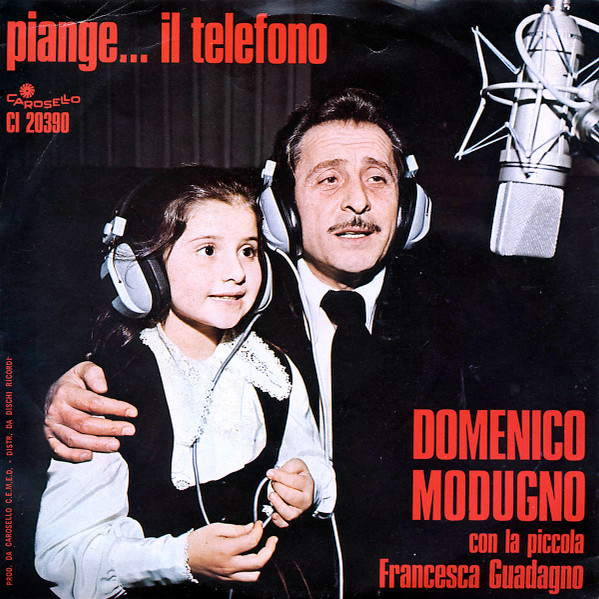 Domenico Modugno - Piange... Il Telefono | Carosello (CI 20390) - main