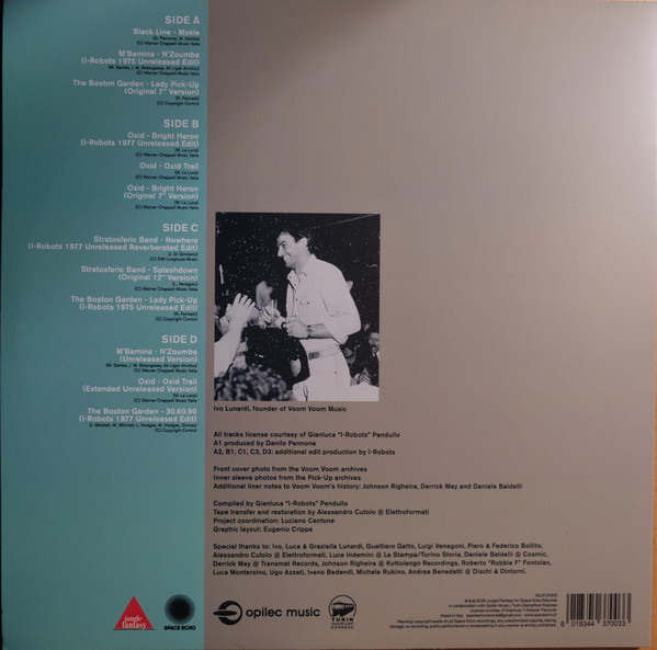 I-Robots Presents Various - Echoes Of Italy The Age Of Voom Voom Music (Turin Dancefloor Express) | Jungle Fantasy Records (SEJFLP003) - 2