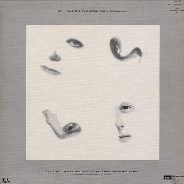 Talk Talk - The Party's Over | EMI (EMC 3413) - 2 Talk Talk - The Party's Over | EMI (EMC 3413) - 2