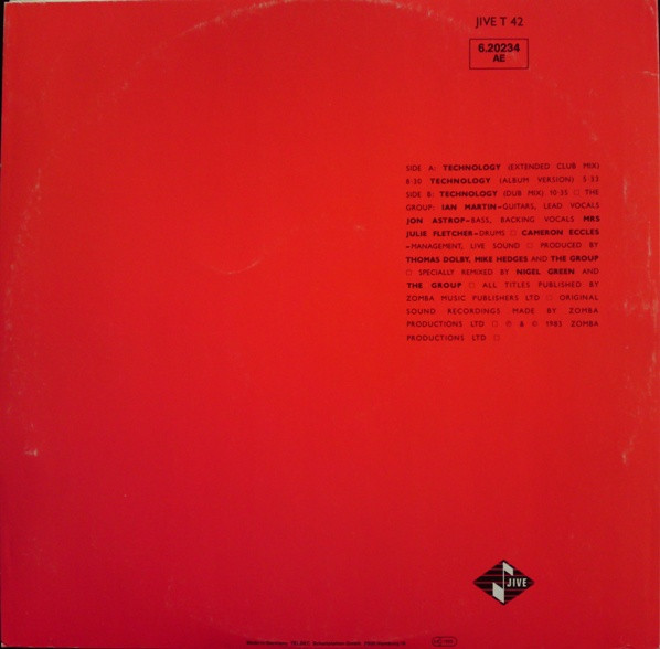 The Group - Technology | Jive (JIVE T 42)