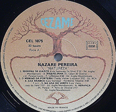 Nazaré Pereira - Natureza | Cezame (CEL 1075) - 3