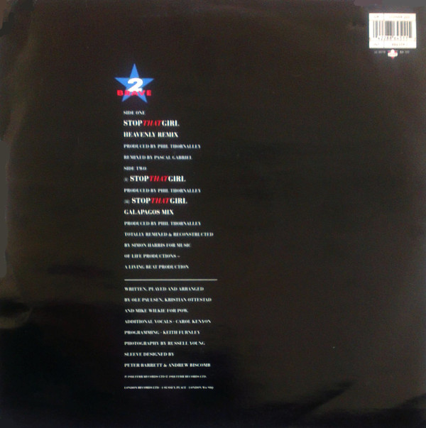 2 Brave - Stop That Girl (Remix) | London Records (LONXR 205)