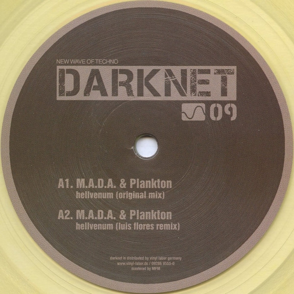 M.A.D.A. & Plankton - Hellvenum / Rider | Darknet (DARKNET 09)