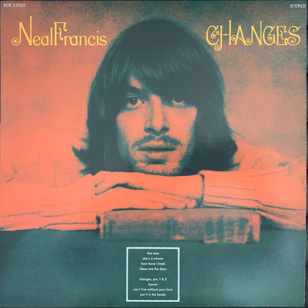 Neal Francis - Changes | Karma Chief Records (KCR 12003)