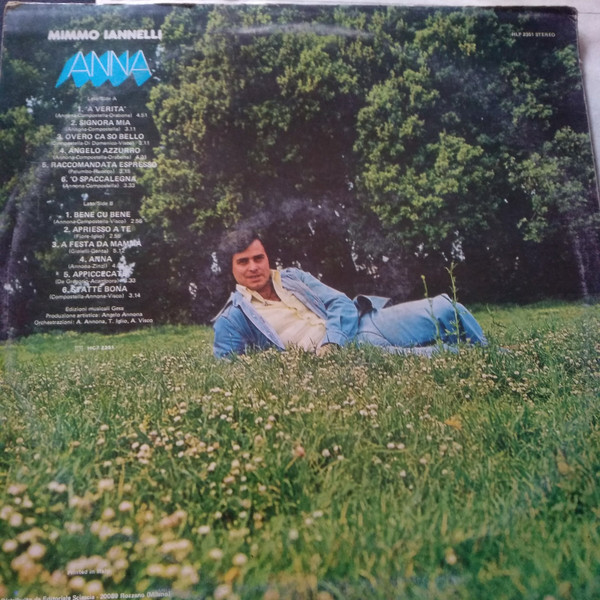 Mimmo Iannelli - Anna | Hilton Records (HLP 2351) - 4