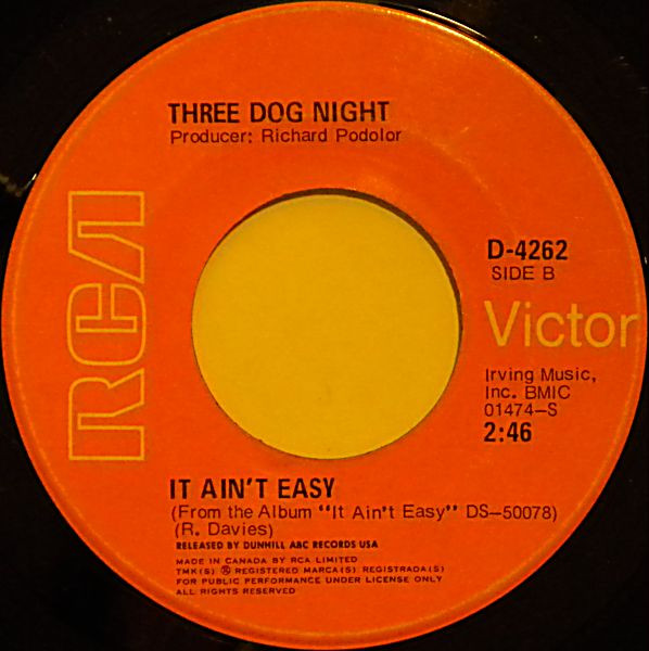 Three Dog Night - One Man Band | RCA Victor (D-4262)