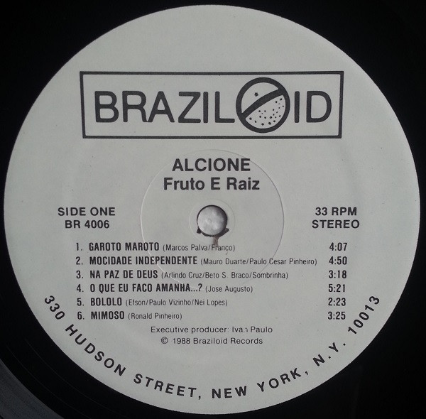 Alcione - Fruto E Raiz | Braziloid Records (BR 4006) - 3