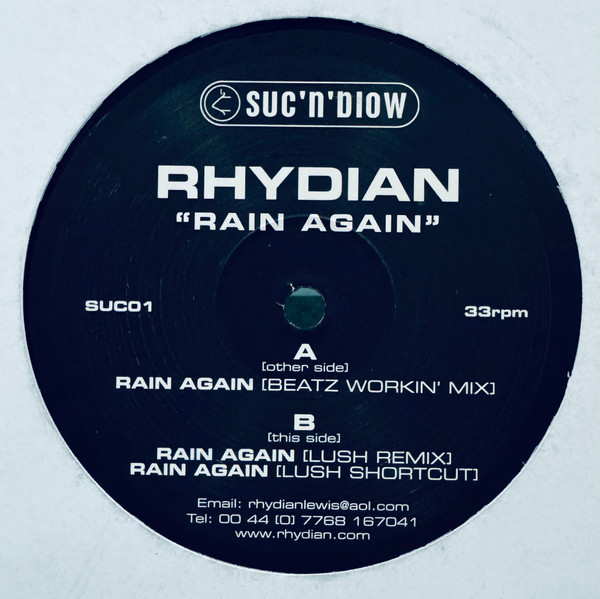 Rhydian - Rain Again | Suc'N'Diow (SUC01) - main Rhydian - Rain Again | Suc'N'Diow (SUC01) - main