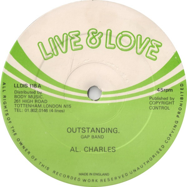 Al Charles - Outstanding | Live and Love (LLDIS 118) Al Charles - Outstanding | Live and Love (LLDIS 118)