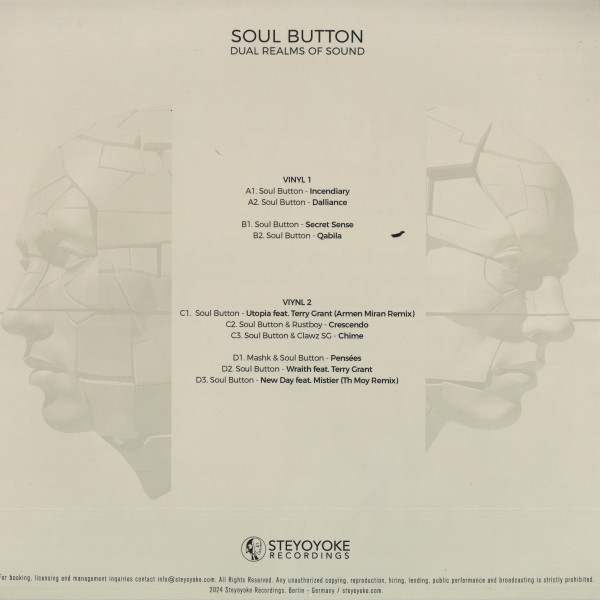 Soul Button - Dual Realms Of Sound | Steyoyoke (SYYK215) - 2