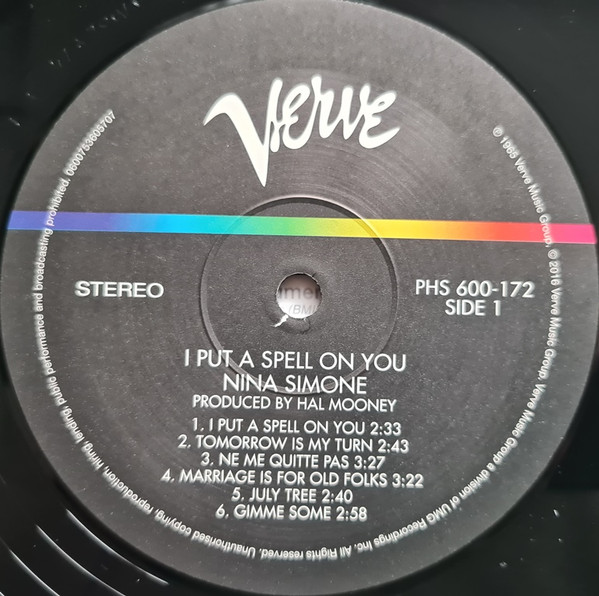 Nina Simone - I Put A Spell On You | Verve Records (PHS 600-172) - 4 Nina Simone - I Put A Spell On You | Verve Records (PHS 600-172) - 4