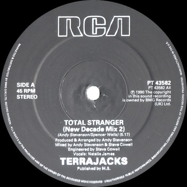 Terrajacks - Total Stranger | RCA (PT 43582) - 2