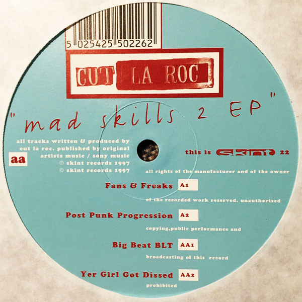Cut La Roc - Mad Skills 2 EP | Skint (SKINT 22) - 2 Cut La Roc - Mad Skills 2 EP | Skint (SKINT 22) - 2