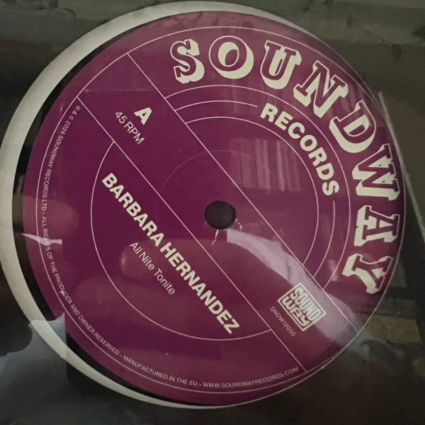 Barbara Hernandez - All Nite Tonight | Soundway (SNDW12056) - 3