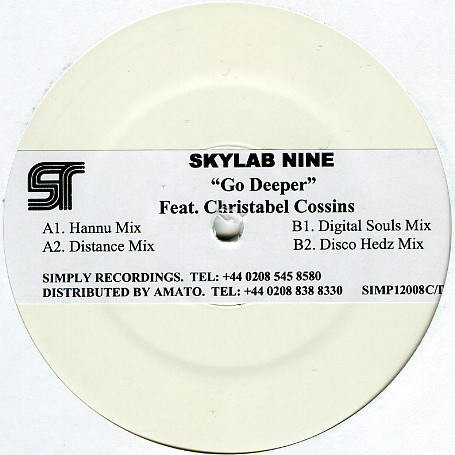 Skylab Nine - Go Deeper | Simply Recordings (SIMP12008C/D)