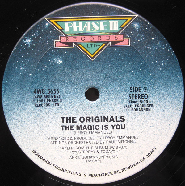 The Originals - Medley: Waitin' On A Letter / Mr. Postman | Phase II Records Ltd. (4W8 5655)