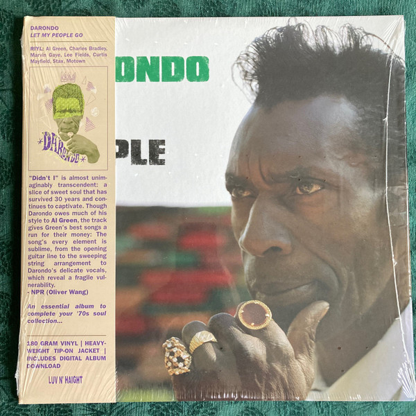 Darondo - Let My People Go | Luv N' Haight (LHLP048)