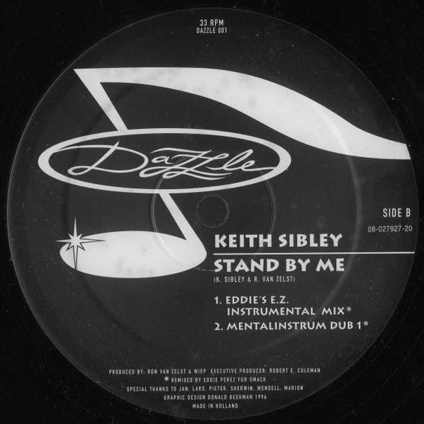 Keith Sibley - Stand By Me | Dazzle (DAZZLE 001) - 2 Keith Sibley - Stand By Me | Dazzle (DAZZLE 001) - 2