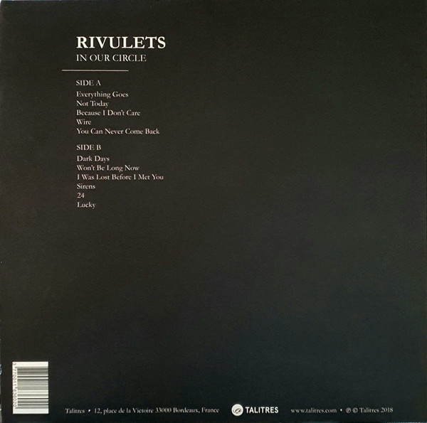 Rivulets - In Our Circle | Talitres Records (TAL106LP)
