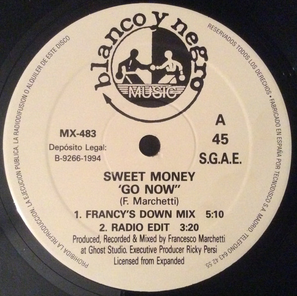 Sweet Money - Go Now | Blanco Y Negro (MX 483) - 3