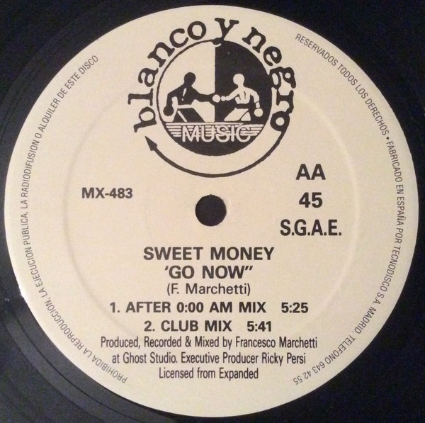 Sweet Money - Go Now | Blanco Y Negro (MX 483) - 4