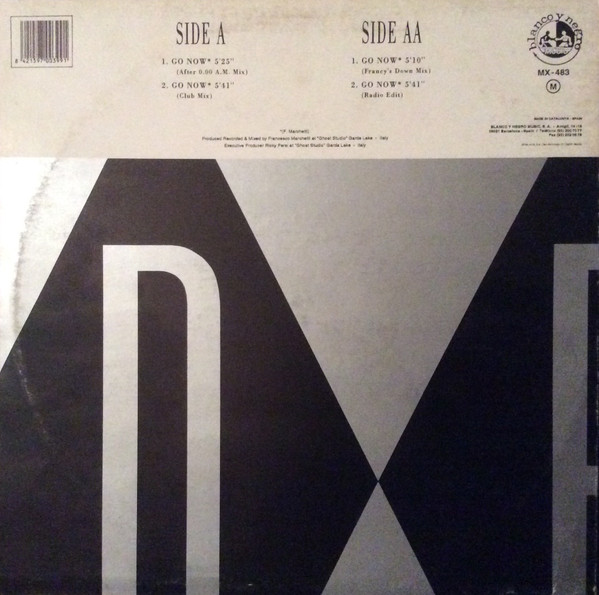 Sweet Money - Go Now | Blanco Y Negro (MX 483) - 2