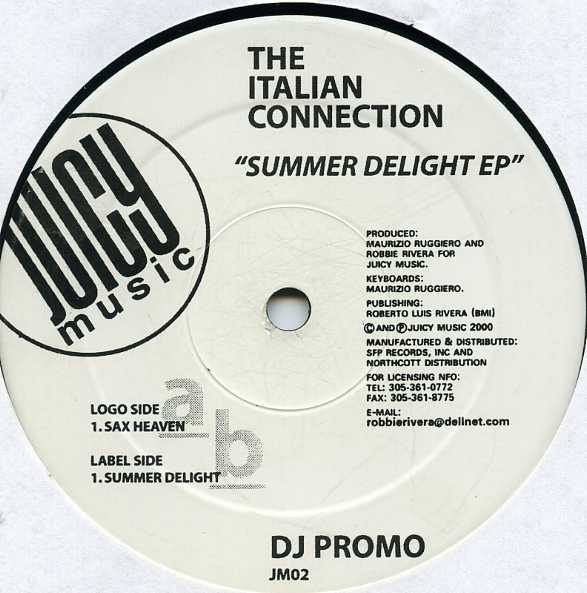 The Italian Connection - Summer Delight EP | Juicy Music (JM02) - main
