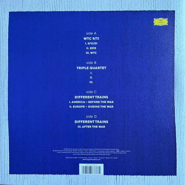 Steve Reich , MIVOS Quartet - The String Quartets | Deutsche Grammophon (486 3386) - 2 Steve Reich , MIVOS Quartet - The String Quartets | Deutsche Grammophon (486 3386) - 2