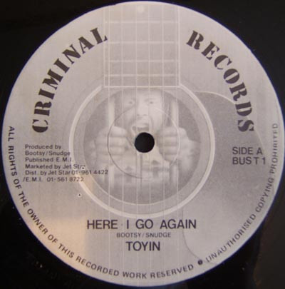 Toyin Adekale - Here I Go Again | Criminal Records (BUST 1) - 3 Toyin Adekale - Here I Go Again | Criminal Records (BUST 1) - 3