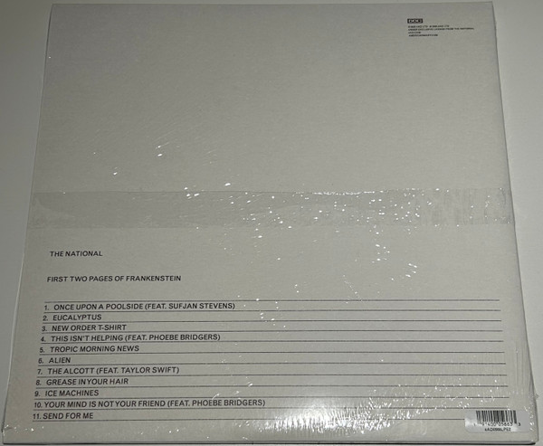 The National - First Two Pages Of Frankenstein | 4AD (4AD0566LPE2) - 4 The National - First Two Pages Of Frankenstein | 4AD (4AD0566LPE2) - 4