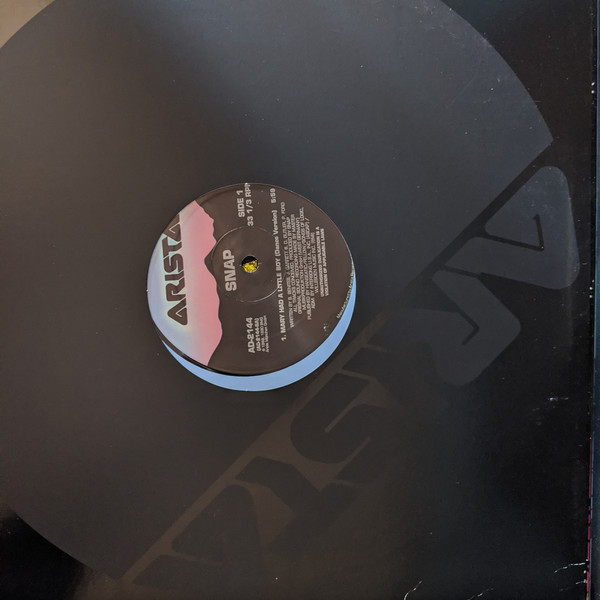 Snap! - Mary Had A Little Boy | Arista (AD-2144) Snap! - Mary Had A Little Boy | Arista (AD-2144)