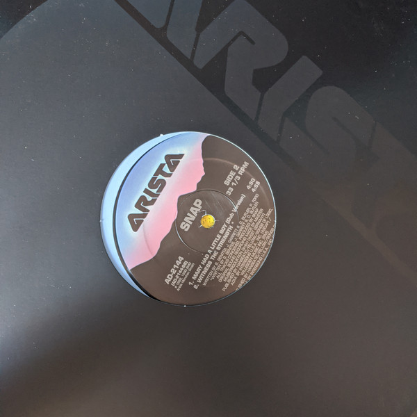 Snap - Mary Had A Little Boy | Arista (AD-2144) - 2